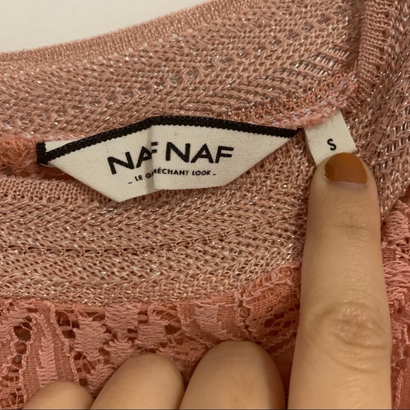 Naf Naf Pink Top - Picture 5 of 5